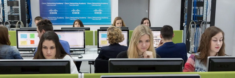 учебный класс CISCO