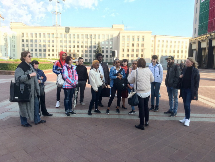 Экускурсия по городу Минску