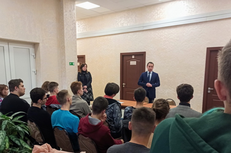 Встреча студентов общежития №1