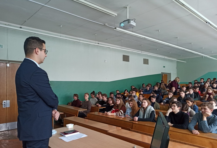 Встреча студентов факультета инфокоммуникаций со старшим помощником прокурора