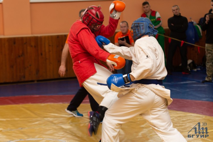 В БГУИР состоялся чемпионат по армейскому рукопашному бою