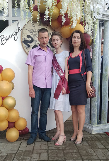 Абитуриентка Валерия Романович