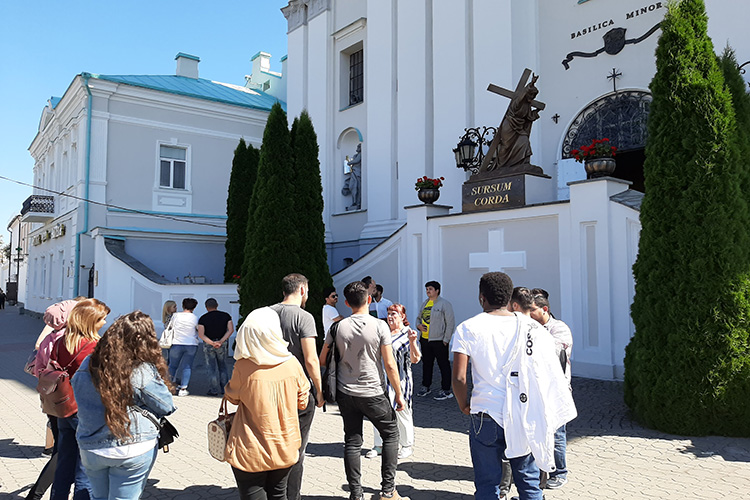Студенты БГУИР на экскурсии в Гродно