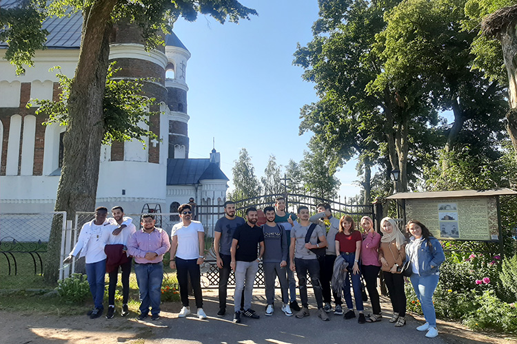 Студенты БГУИР на экскурсии в Гродно