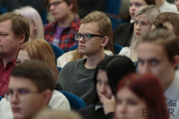 Алексей Талай выступил перед студентами