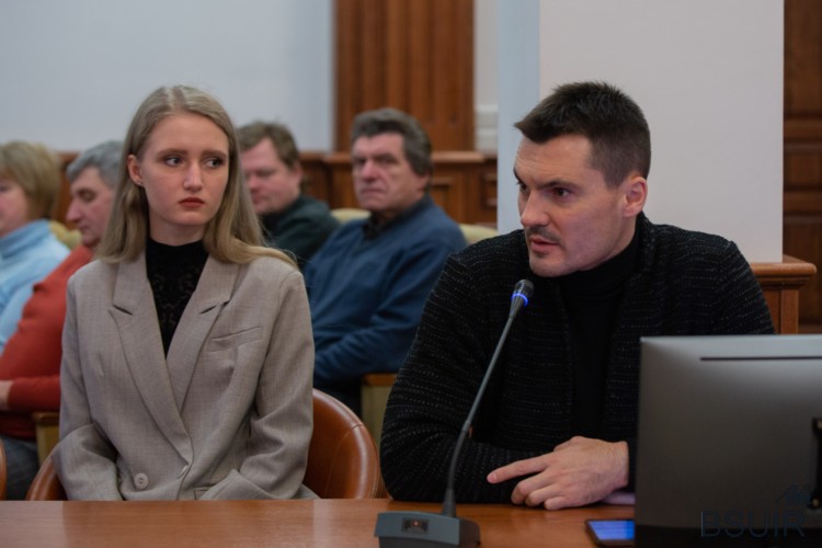 В БГУИР обсудили закон о Всебелорусском народном собрании с депутатом Палаты Представителей