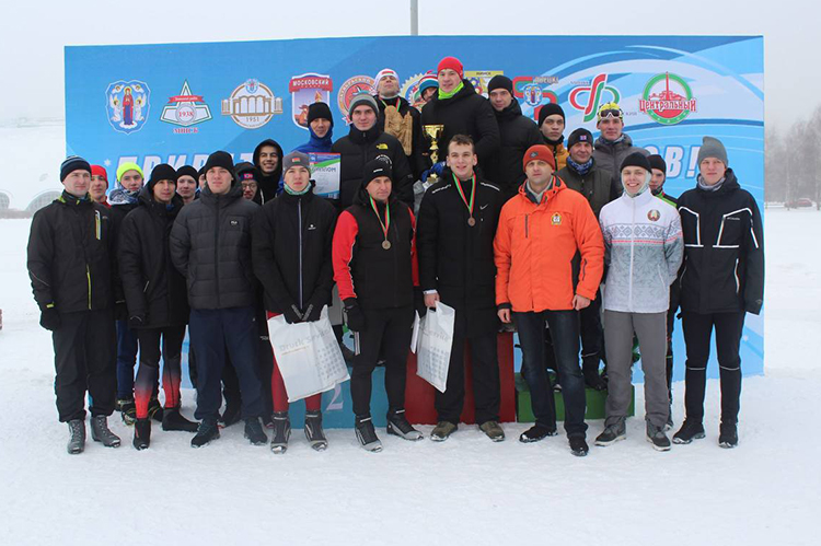 Военный факультет БГУИР победил в чемпионате по лыжным гонкам