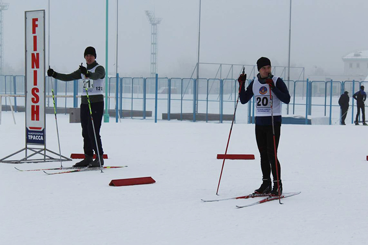 Военный факультет БГУИР победил в чемпионате по лыжным гонкам