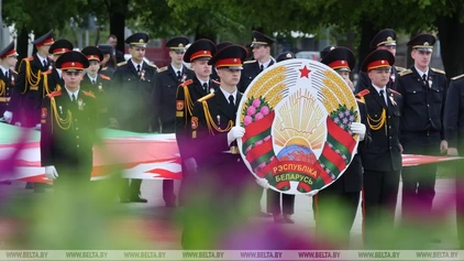БГУИР принимает участие в праздновании Дня Государственного флага, Государственного герба и Государственного гимна