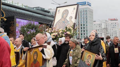 Волонтеры БГУИР на Всебелорусском Крестном ходе