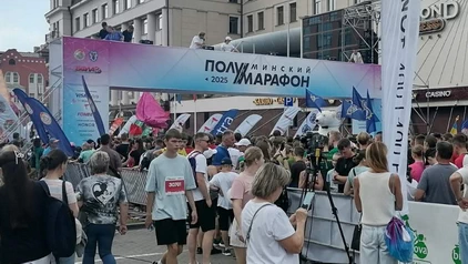 ФОТОФАКТ: БГУИР принял участие в главном беговом празднике страны - Минском полумарафоне