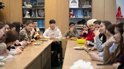 Встреча для иностранных студентов &laquo;От Рождества до Крещения: праздники и традиции&raquo; состоялась в БГУИР