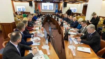 ФОТОФАКТ: на базе БГУИР прошло расширенное заседание Республиканского совета РОО &laquo;Белая Русь&raquo;