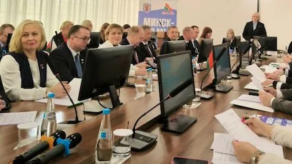 ФОТОФАКТ: БГУИР принял участие в заседании Совета Минской городской организации РОО &laquo;Белая Русь&raquo;