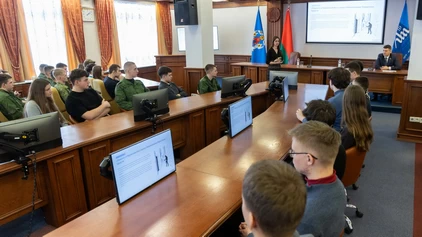 Состоялась встреча обучающихся и работников БГУИР с представителями управления по противодействию киберпреступности