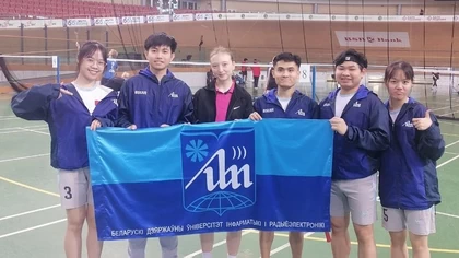 БГУИР на Республиканской универсиаде-2025/2026 по бадминтону 