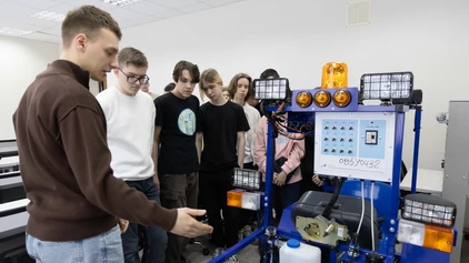 Профориентационное мероприятие для школьников организовал факультет радиотехники и электроники БГУИР