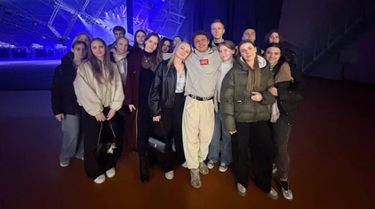 Культурно-развлекательное шоу &laquo;В ритме столицы&raquo;: студенты БГУИР приняли участие в мероприятии на площадке Футбольного манежа