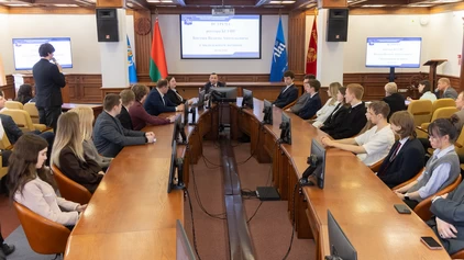 В БГУИР состоялась традиционная встреча ректора со студенческим активом