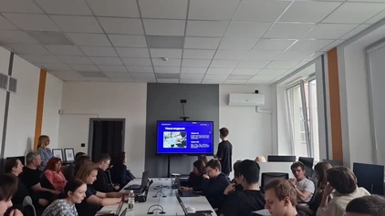 В Центре информационных технологий и кибербезопасности БГУИР-InnoTech Solutions прошла презентация проектов