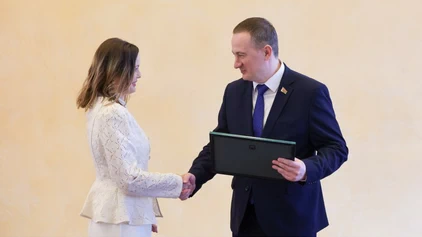 Благодарность Президента Республики Беларусь вручена декану инженерно-экономического факультета БГУИР