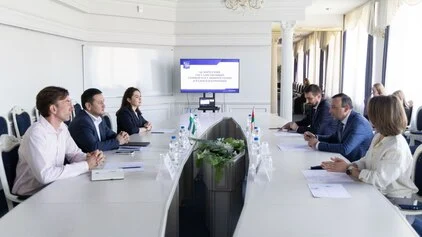 Делегация Государственного института искусств и культуры Узбекистана посетила БГУИР