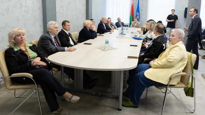 Встреча с делегацией руководителей учреждений среднего профессионального образования Свердловской области (РФ) прошла в Минском радиотехническом колледже