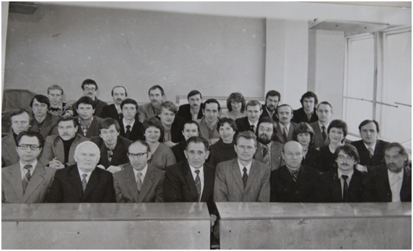 Состав кафедры 1984 г.